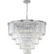 Canada 32 inch Chrome Chandelier Ceiling Light 